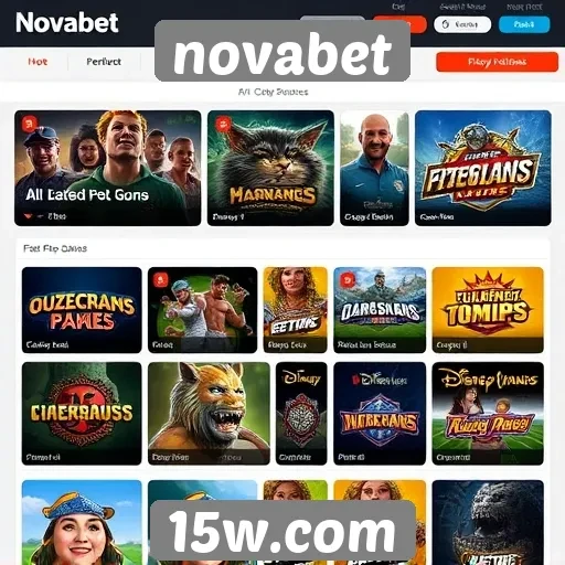 Novabet oferece variedade de jogos online
